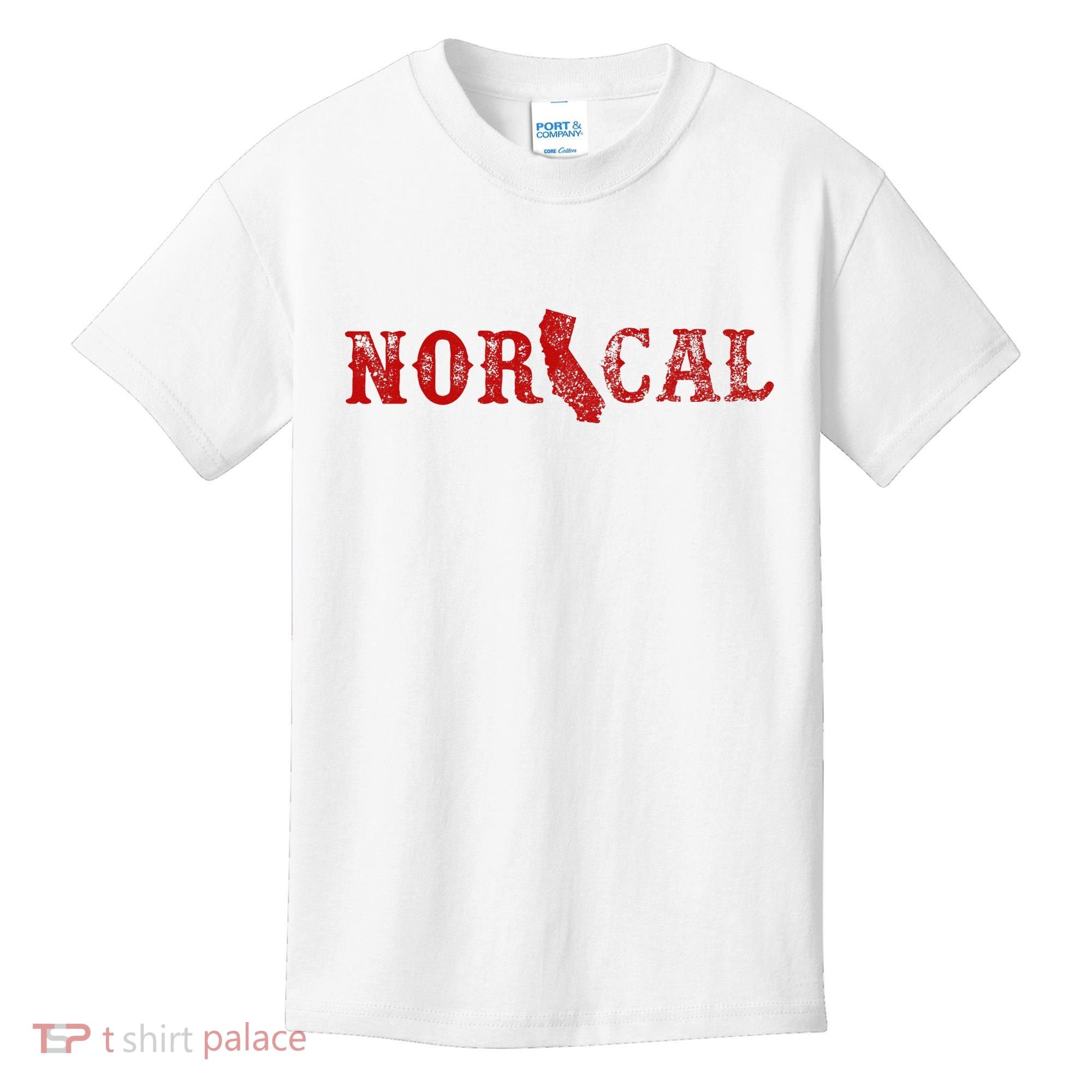 NOR CAL Retro Style California Kids T-Shirt