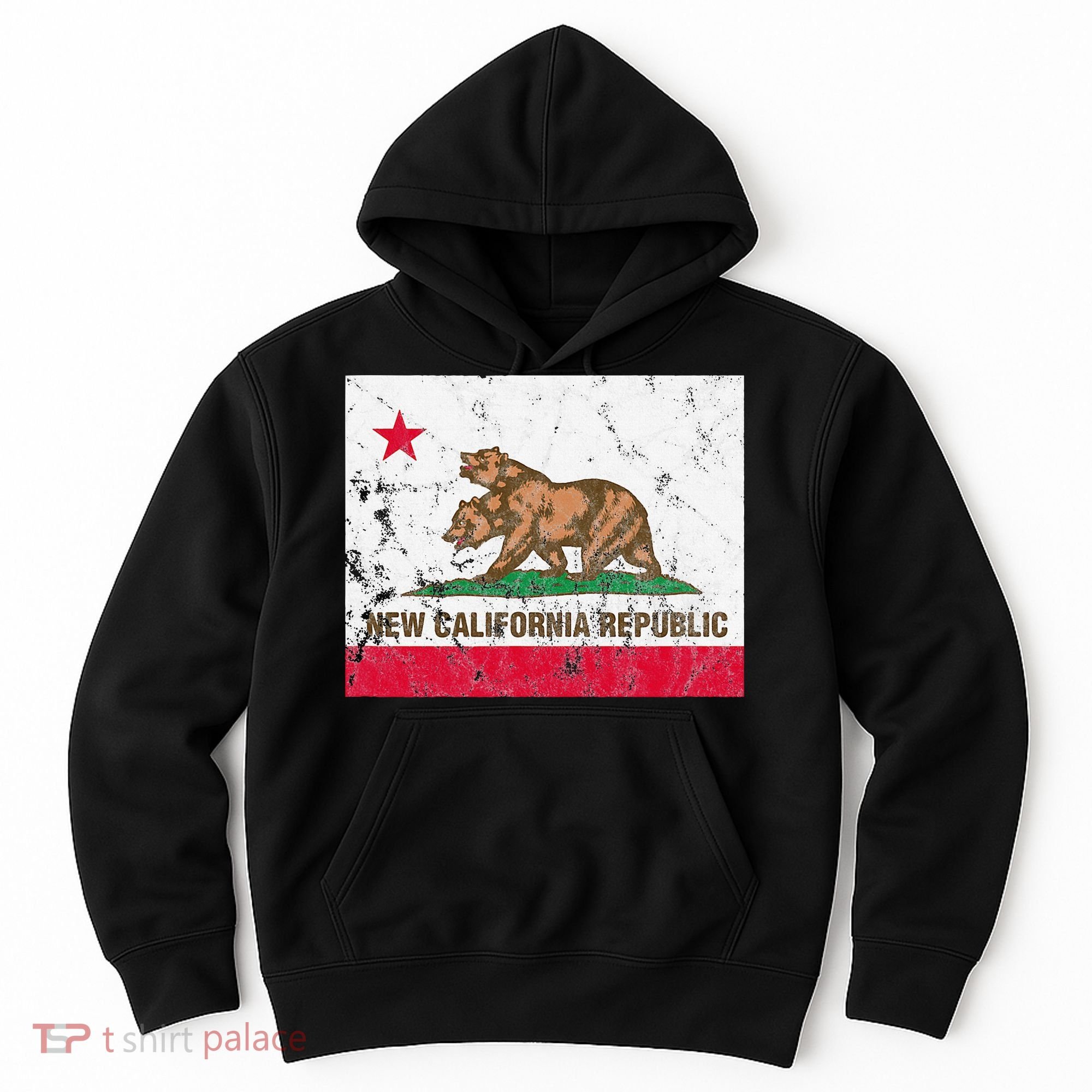 New California Republic Ncr Flag State Hoodie