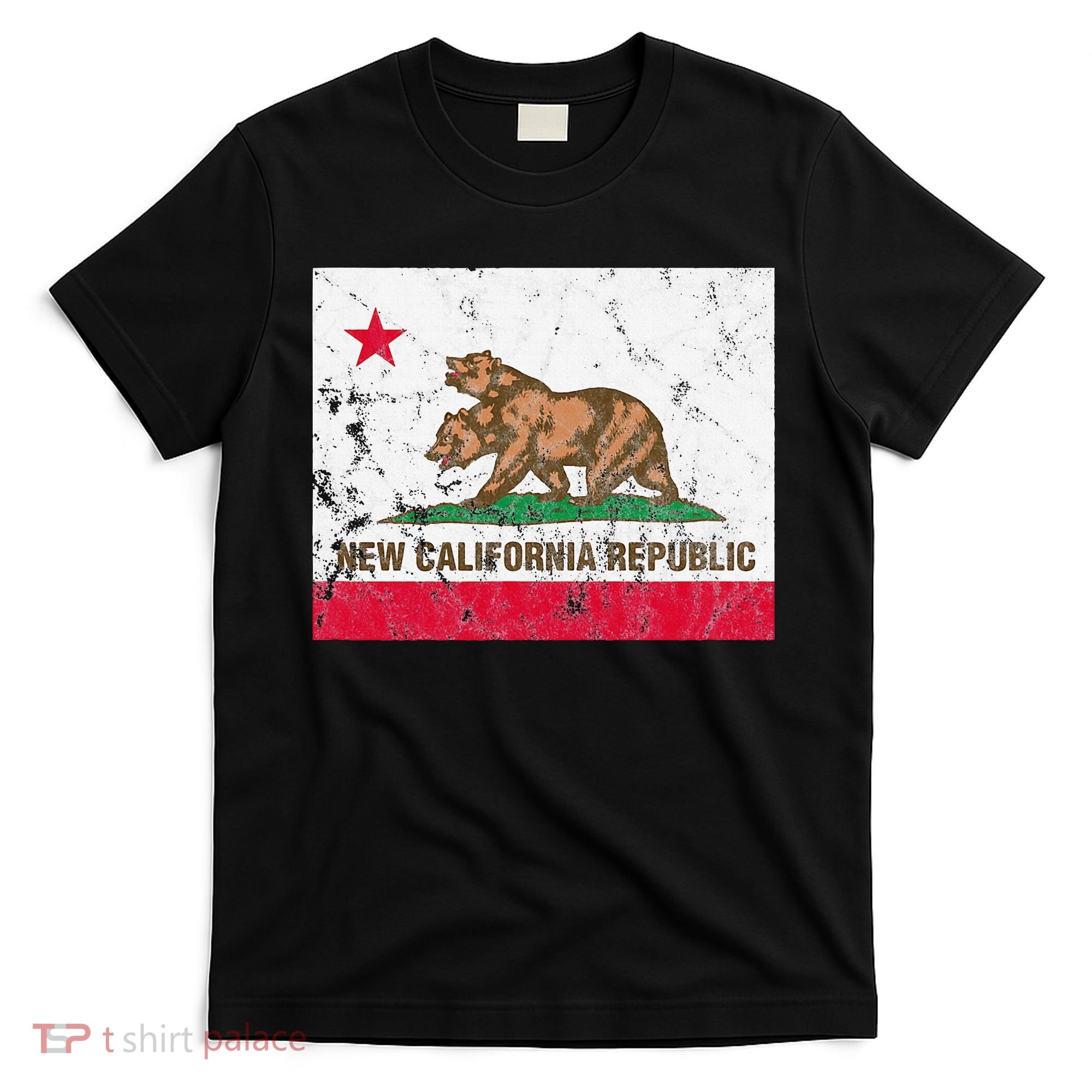 New California Republic Ncr Flag State T-Shirt