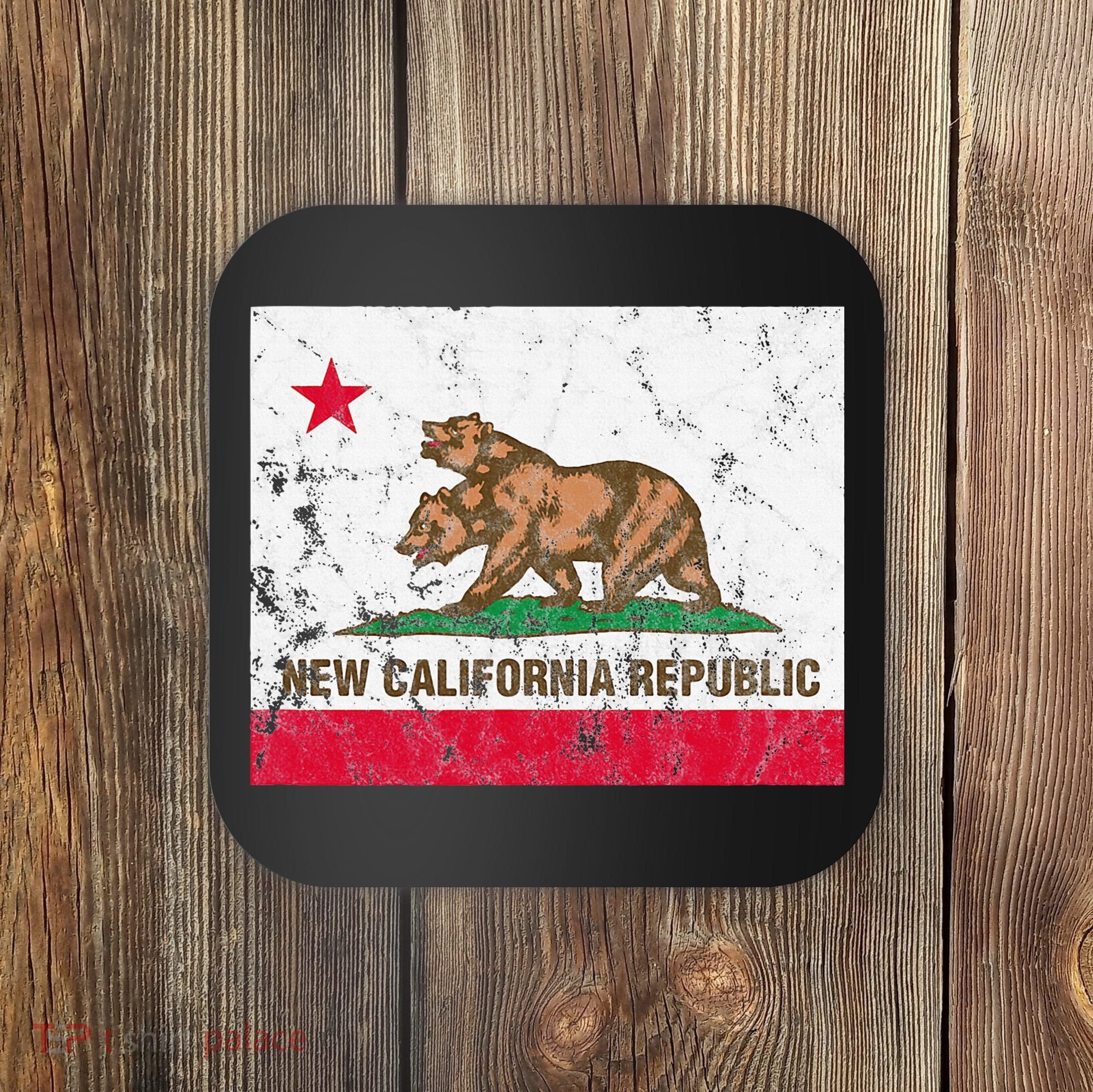 New California Republic Ncr Flag State Coaster
