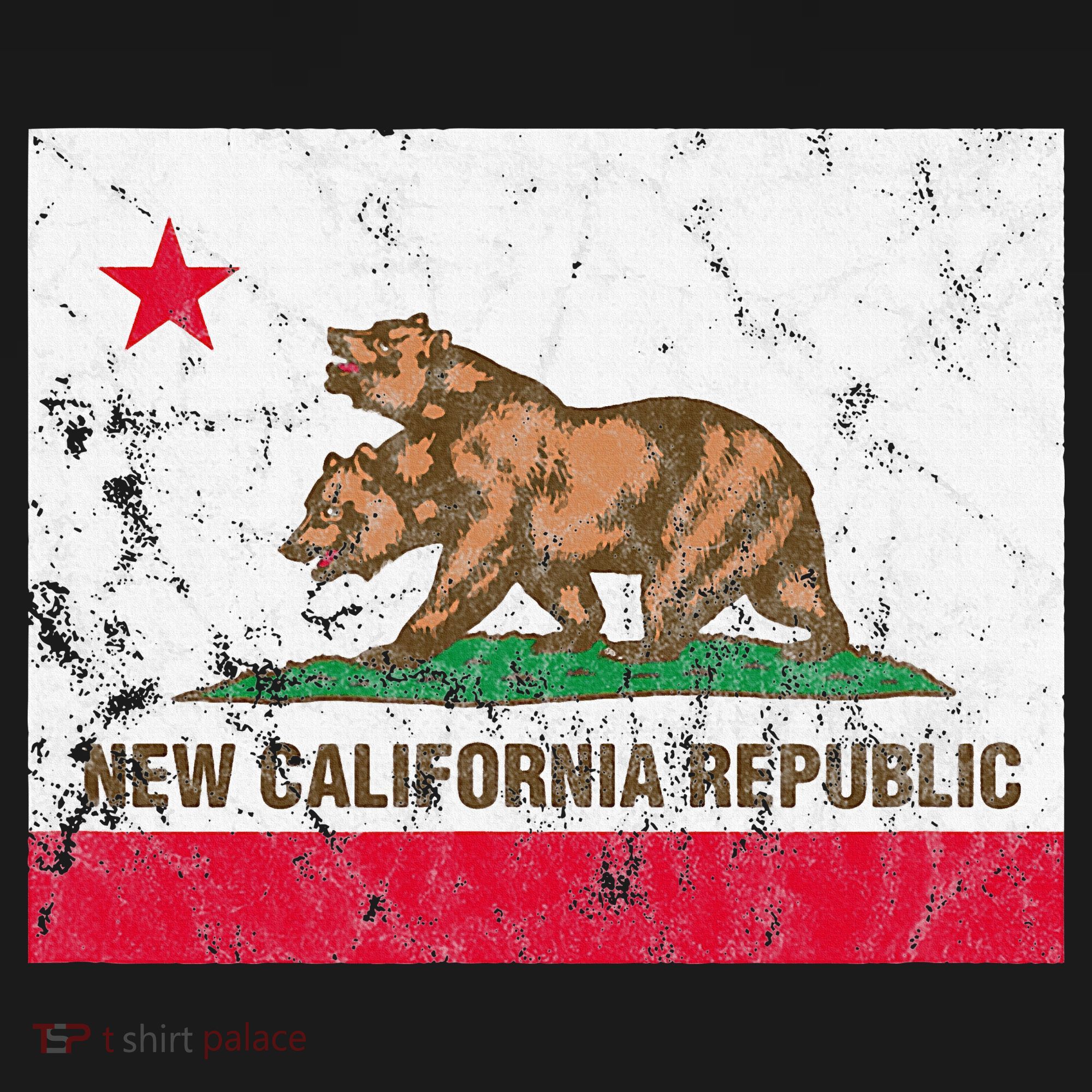 New California Republic Ncr Flag State Women's Tank Top