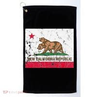 New California Republic Ncr Flag State Golf Towel thumb 0