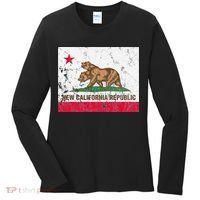 New California Republic Ncr Flag State Women's Long Sleeve Shirt thumb 0