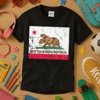 New California Republic Ncr Flag State Kids T-Shirt thumb 3