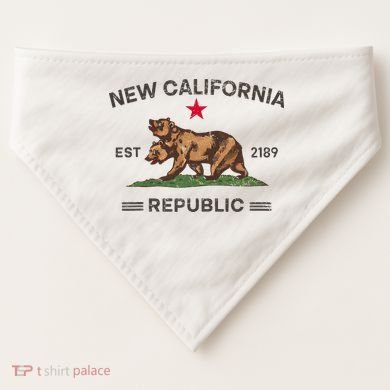 New California Republic Ncr USA-Made Doggie Bandana