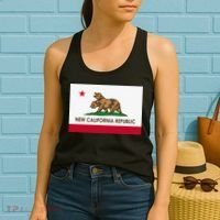 New California Republic Women's Tank Top thumb 2