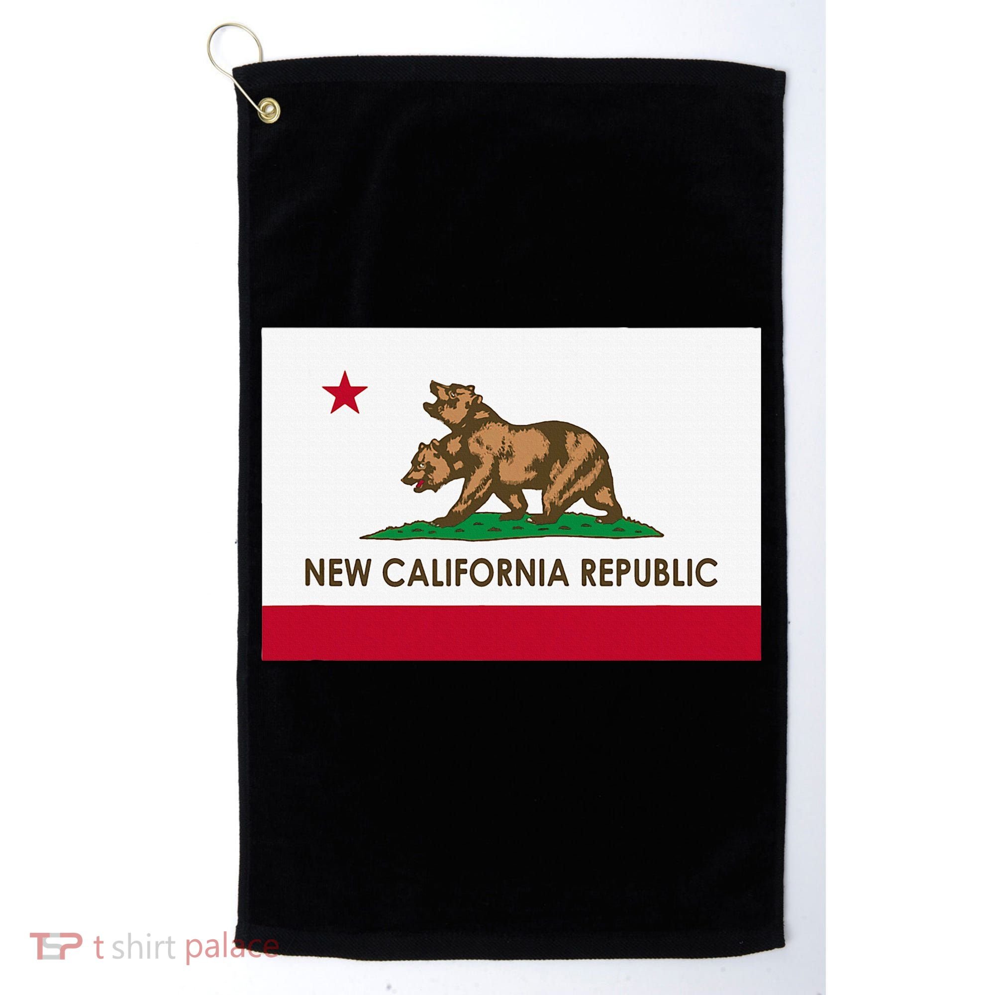 New California Republic Golf Towel