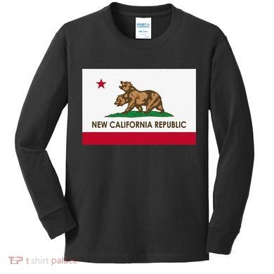 New California Republic Kids Long Sleeve Shirt