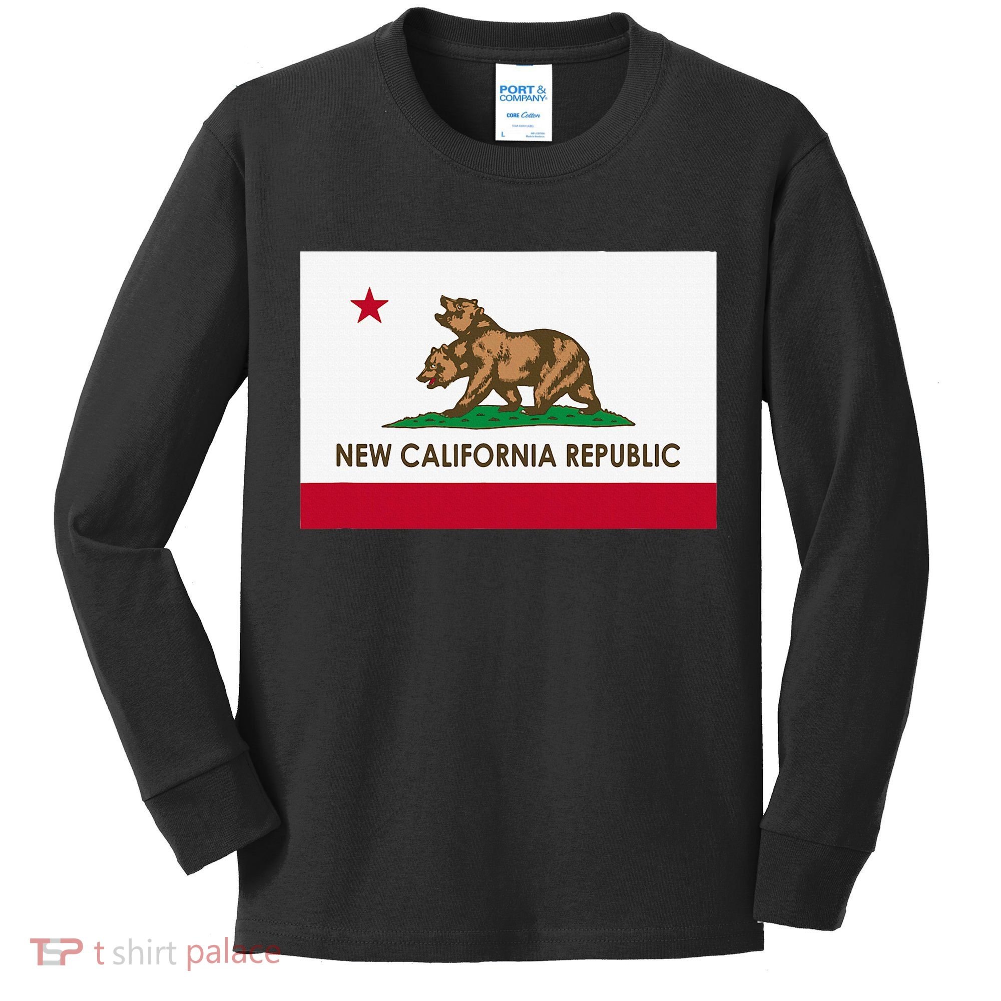 New California Republic Kids Long Sleeve Shirt