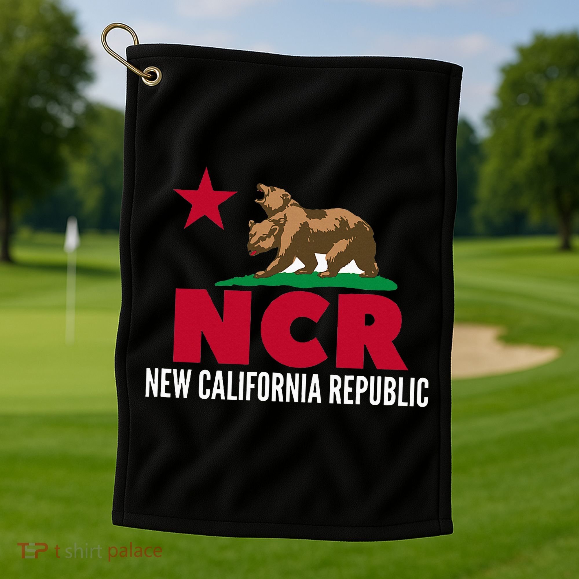 New California Republic NCR Liberty Golf Towel