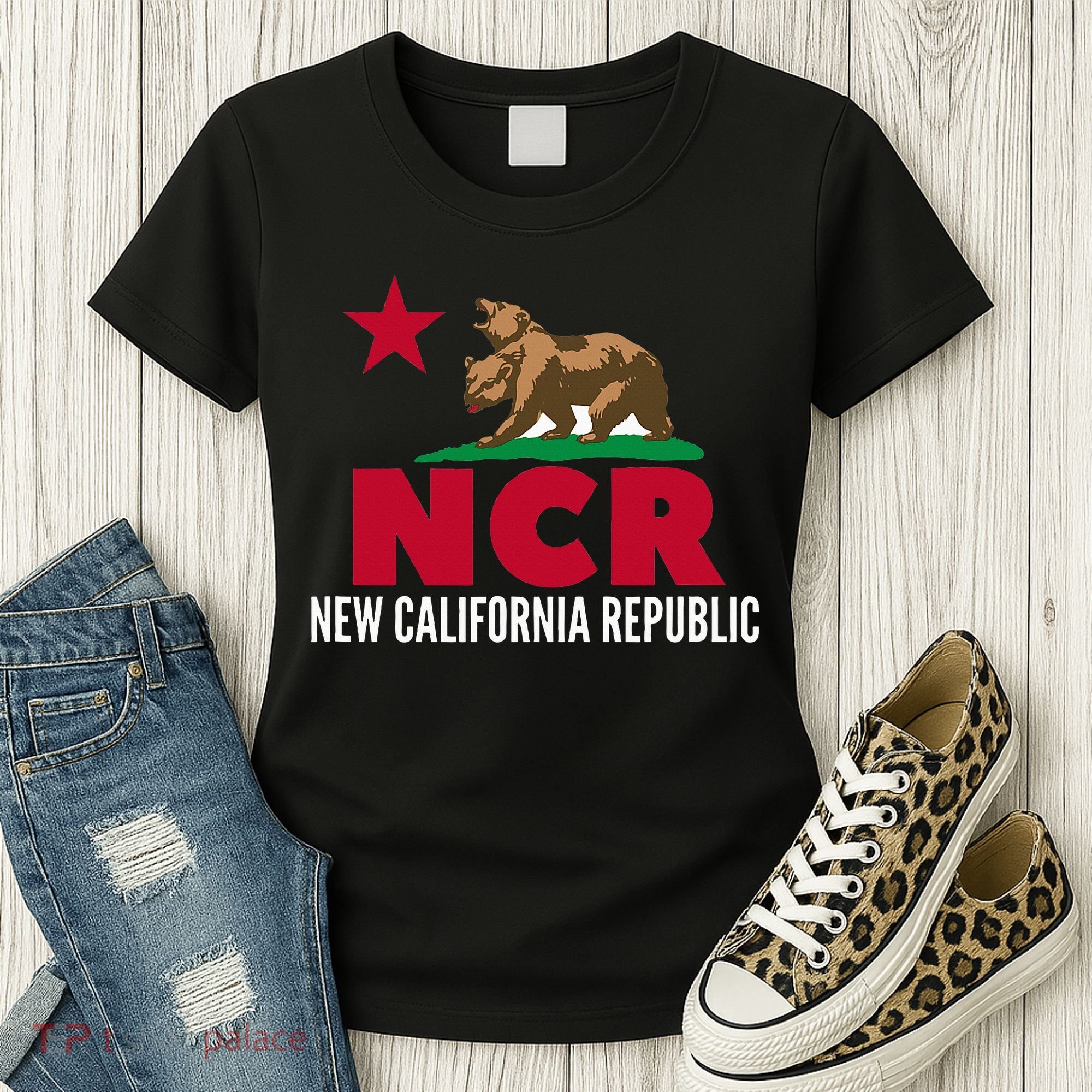 New California Republic NCR Liberty Women's T-Shirt