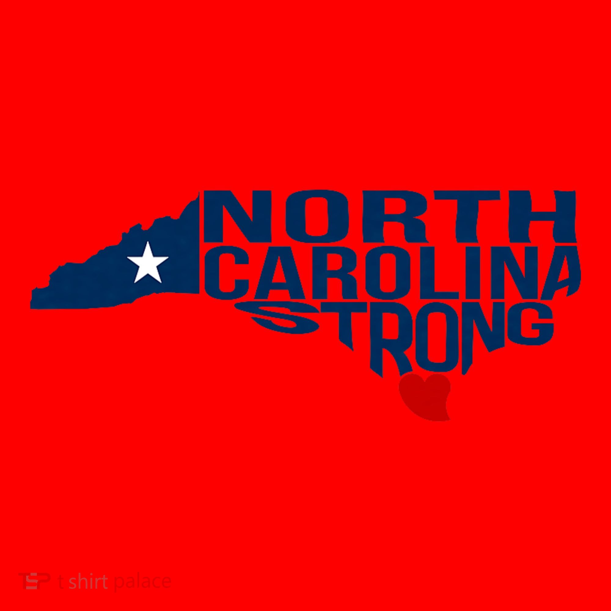 North Carolina Strong With Nc State And Love North Carolina Santa Hat