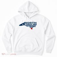 North Carolina Strong With Nc State And Love North Carolina Hoodie thumb 0