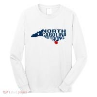 North Carolina Strong With Nc State And Love North Carolina Long Sleeve Shirt thumb 0