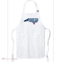 North Carolina Strong With Nc State And Love North Carolina Apron thumb 0