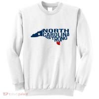 North Carolina Strong With Nc State And Love North Carolina Sweatshirt thumb 0