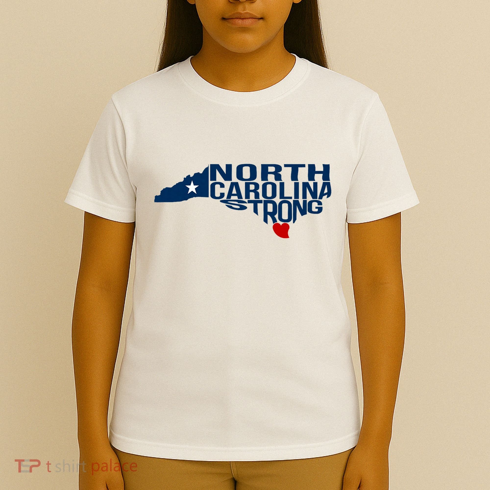 North Carolina Strong With Nc State And Love North Carolina T-Shirt