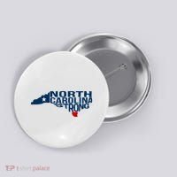 North Carolina Strong With Nc State And Love North Carolina Button thumb 0