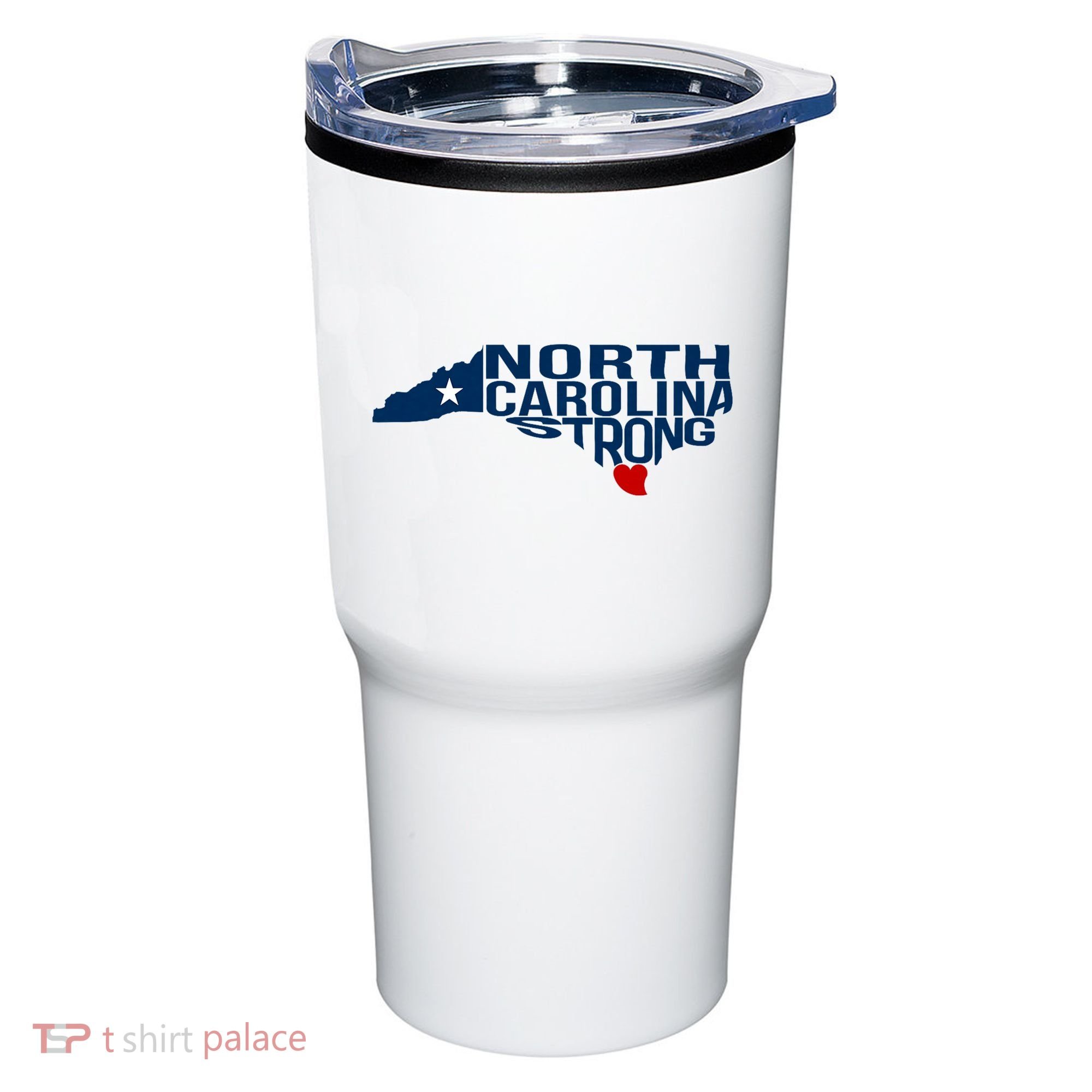 North Carolina Strong With Nc State And Love North Carolina Tumbler