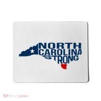 North Carolina Strong With Nc State And Love North Carolina Mousepad thumb 0