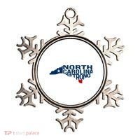 North Carolina Strong With Nc State And Love North Carolina Ornament thumb 0