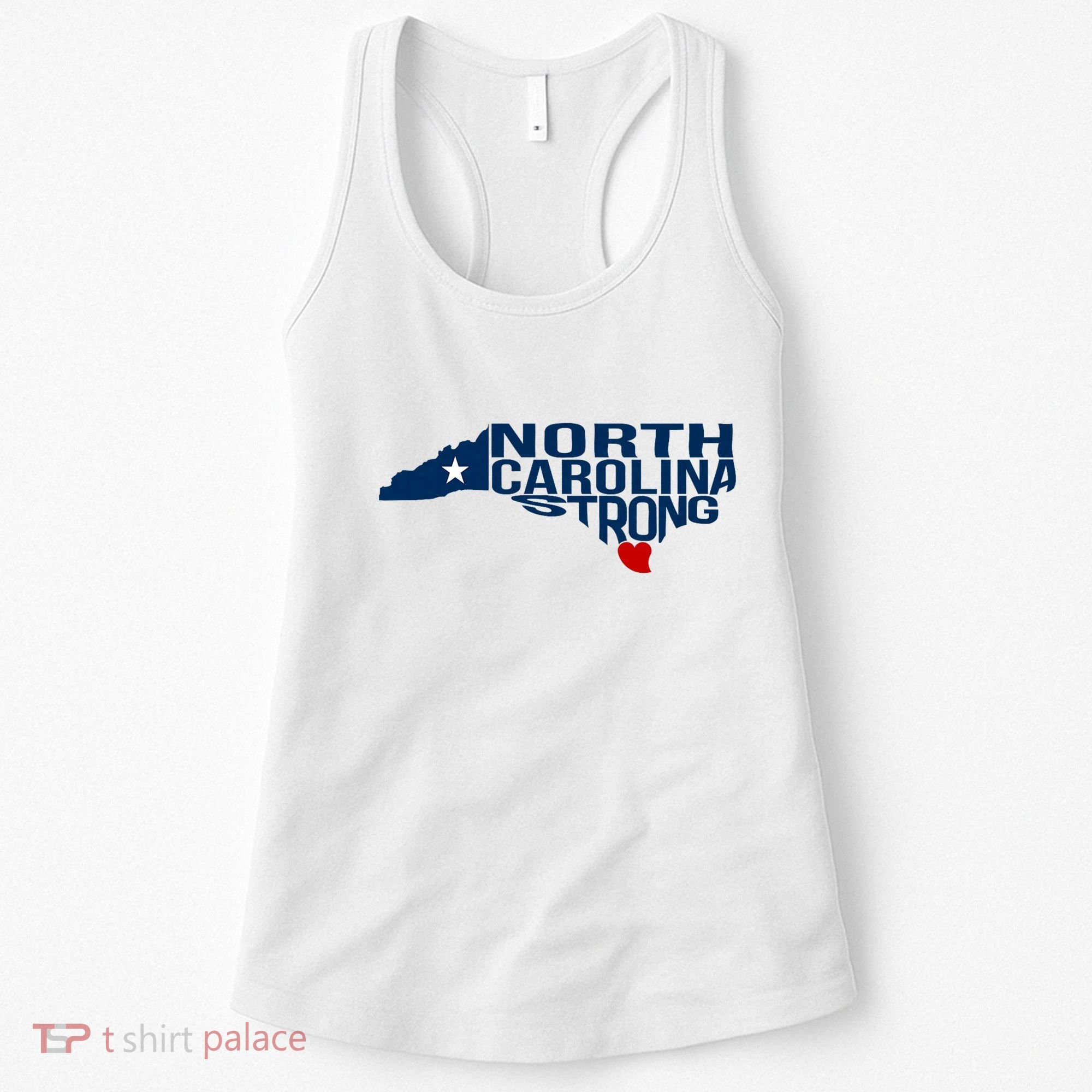 North Carolina Strong With Nc State And Love North Carolina Women's Tank Top