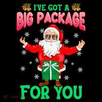 Naughty Christmas Santa Ive Got A Big Package For You Cool Gift Coffee Mug thumb 5