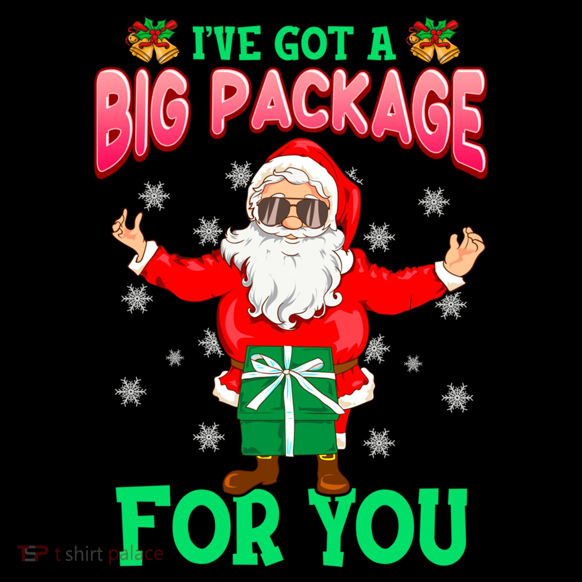 Naughty Christmas Santa Ive Got A Big Package For You Cool Gift Coffee Mug