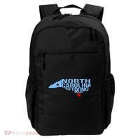 North Carolina Stronger Than The Storm Stronger Together Backpack thumb 0