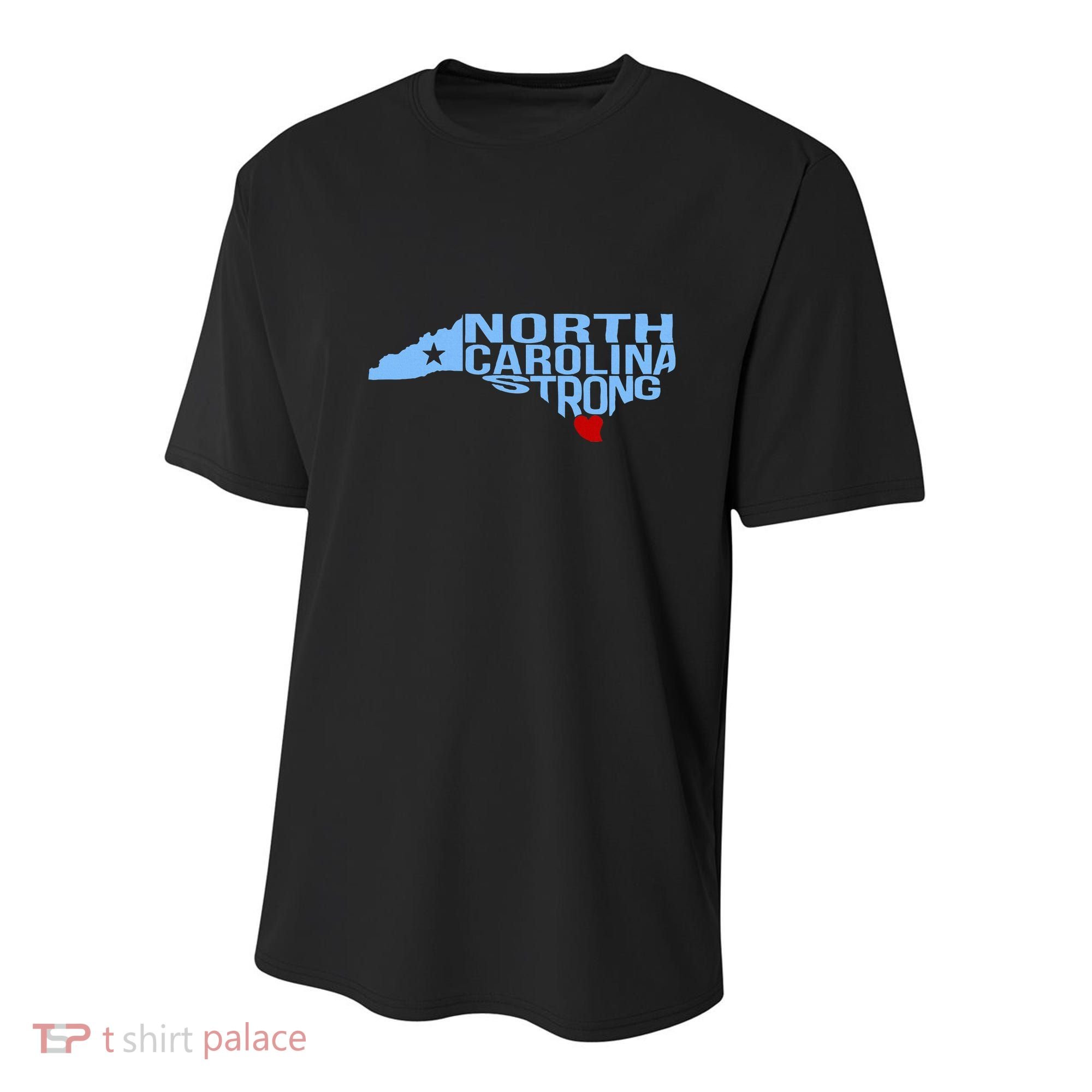 North Carolina Stronger Than The Storm Stronger Together Youth Performance Sprint T-Shirt