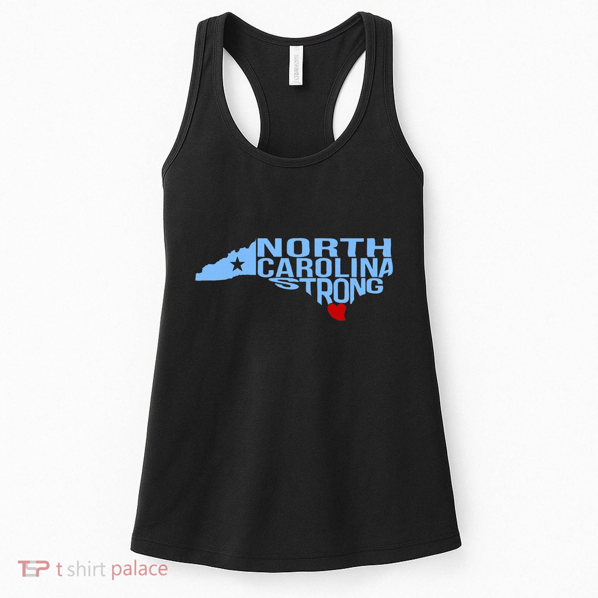 North Carolina Stronger Than The Storm Stronger Together Women's Tank Top