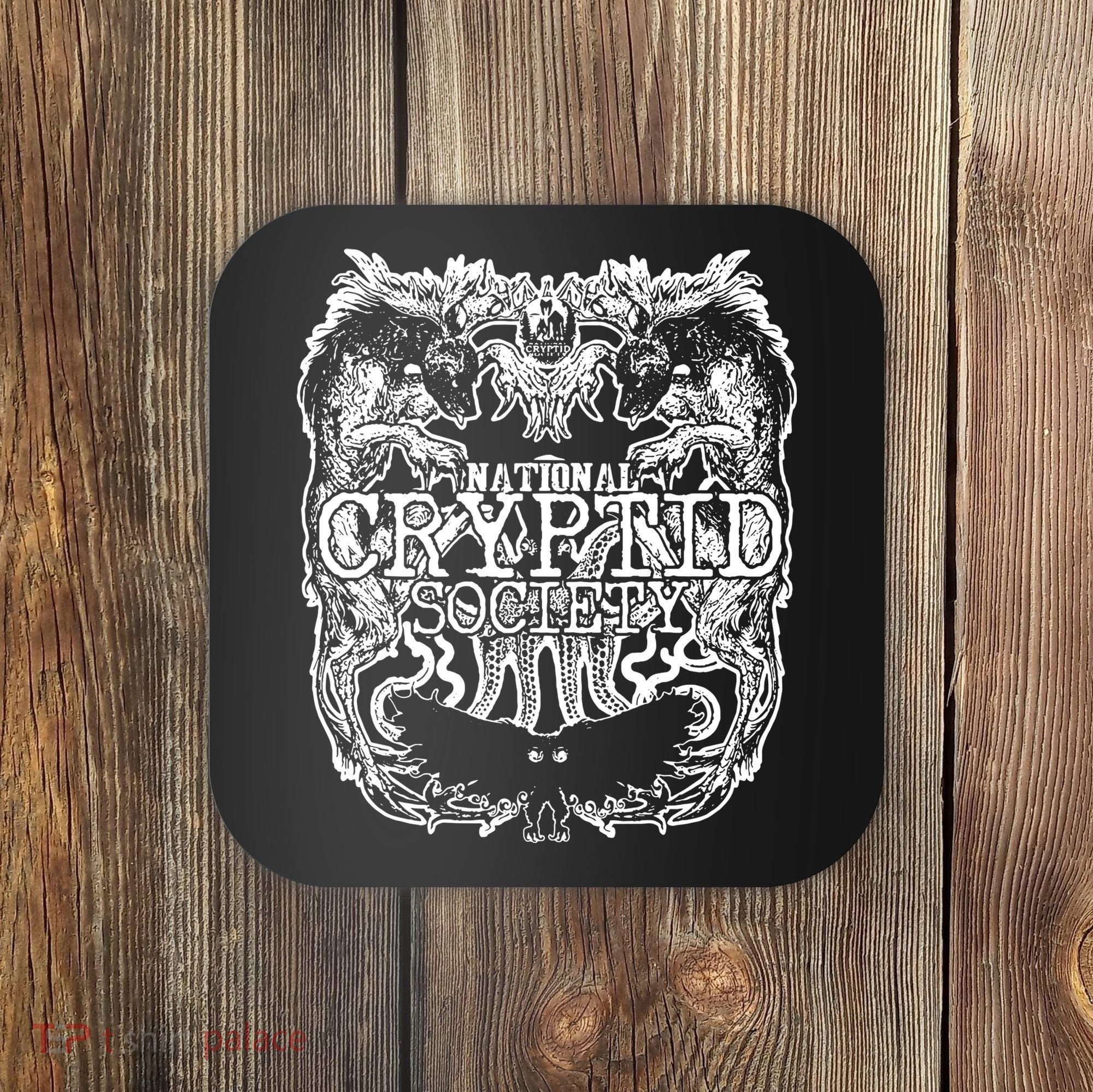 National Cryptid Society Wendigo Giant Octopus Mothman Beast Coaster