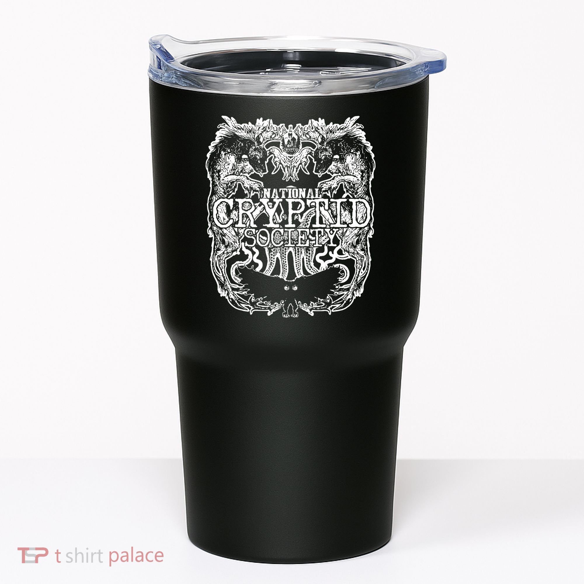 National Cryptid Society Wendigo Giant Octopus Mothman Beast Tumbler
