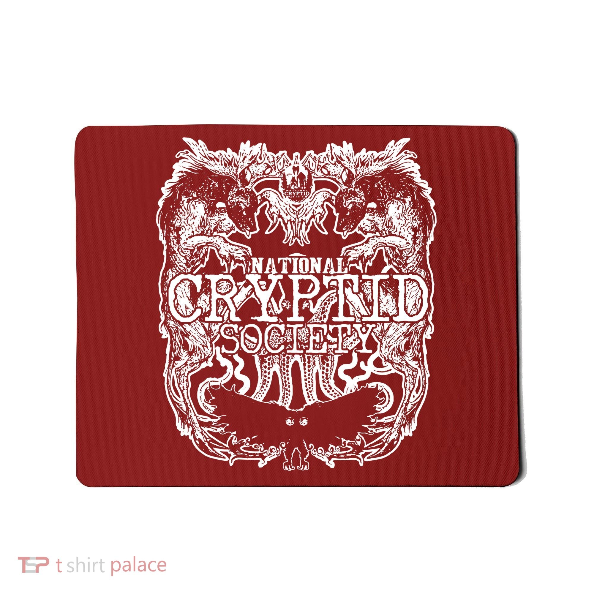 National Cryptid Society Wendigo Giant Octopus Mothman Beast Mousepad