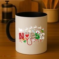 Nurse Christmas Stethoscope Nurses Pajamas Pjs Nursing Xmas Gift Coffee Mug thumb 4