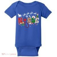 Nurse Christmas Stethoscope Nurses Pajamas Pjs Nursing Xmas Gift Baby Bodysuit thumb 0