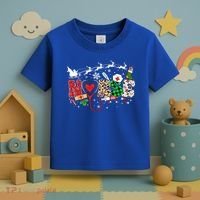 Nurse Christmas Stethoscope Nurses Pajamas Pjs Nursing Xmas Gift Toddler T-Shirt thumb 3