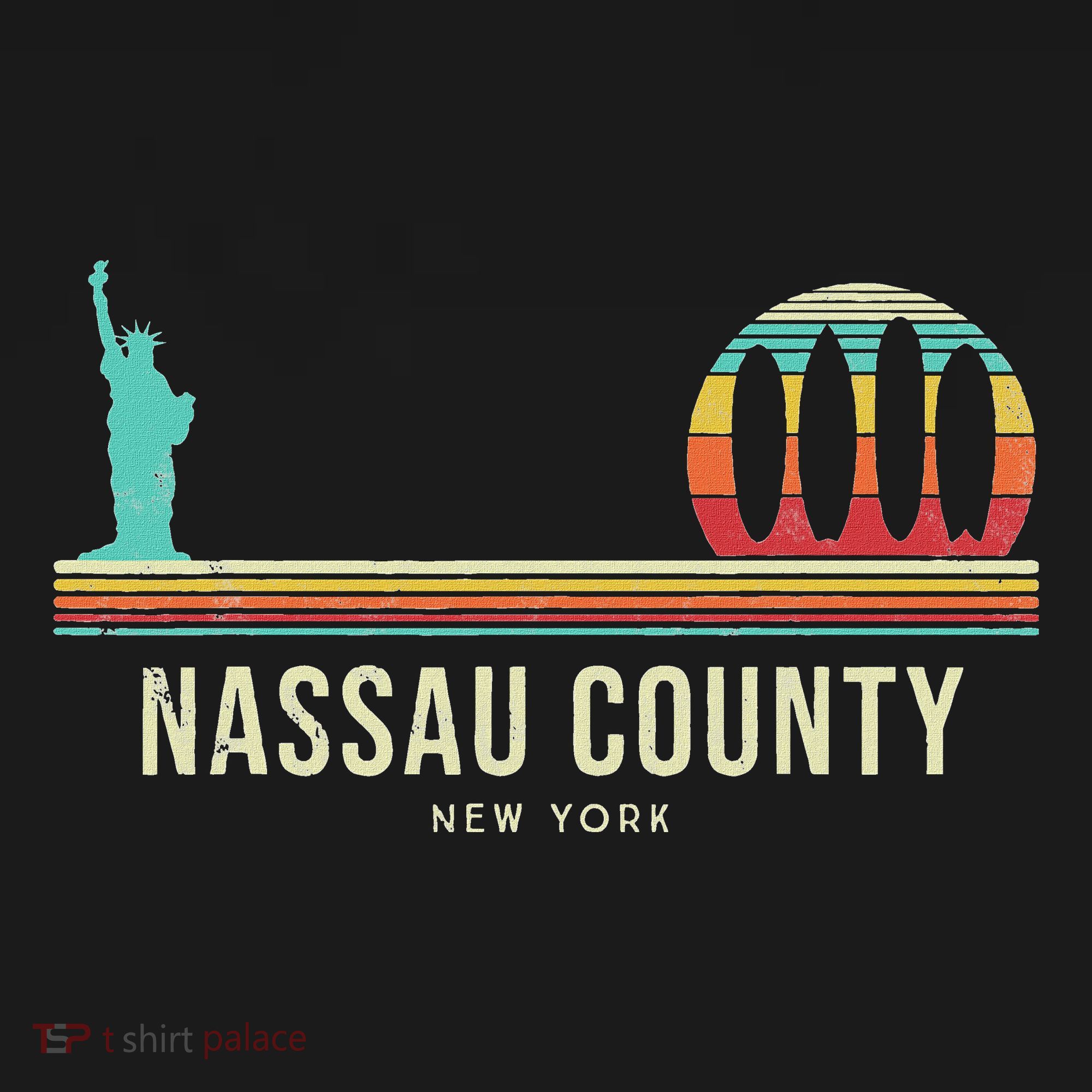 Nassau County Surf Vintage New York T-Shirt