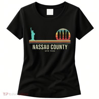 Nassau County Surf Vintage New York Women's T-Shirt