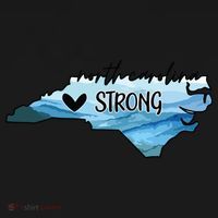 North Carolina Strong Western Nc Hurricane Coaster thumb 2
