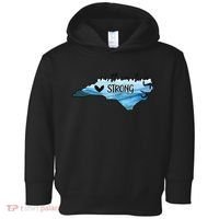 North Carolina Strong Western Nc Hurricane Toddler Hoodie thumb 0