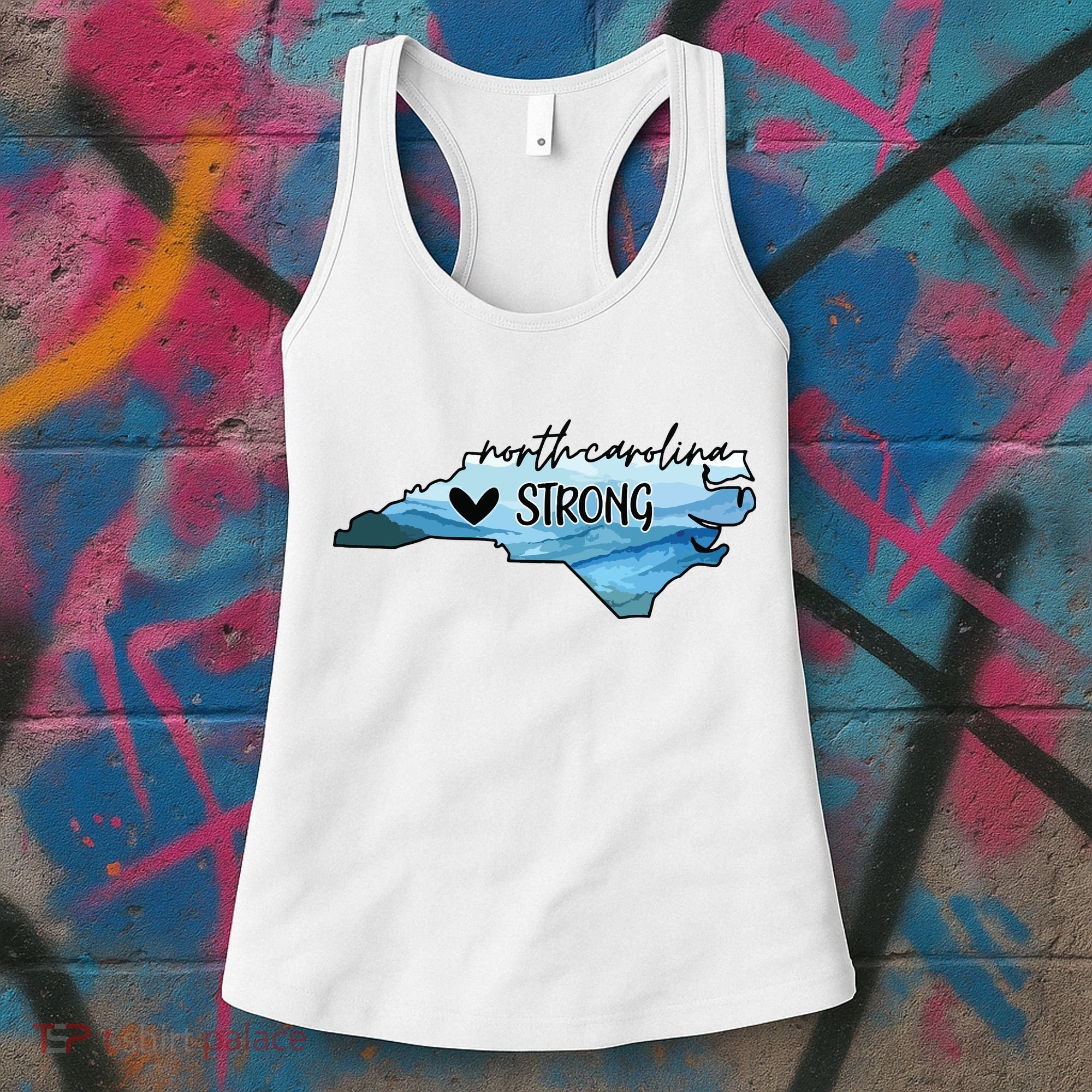 North Carolina Strong Western Nc Hurricane Women's Tank Top