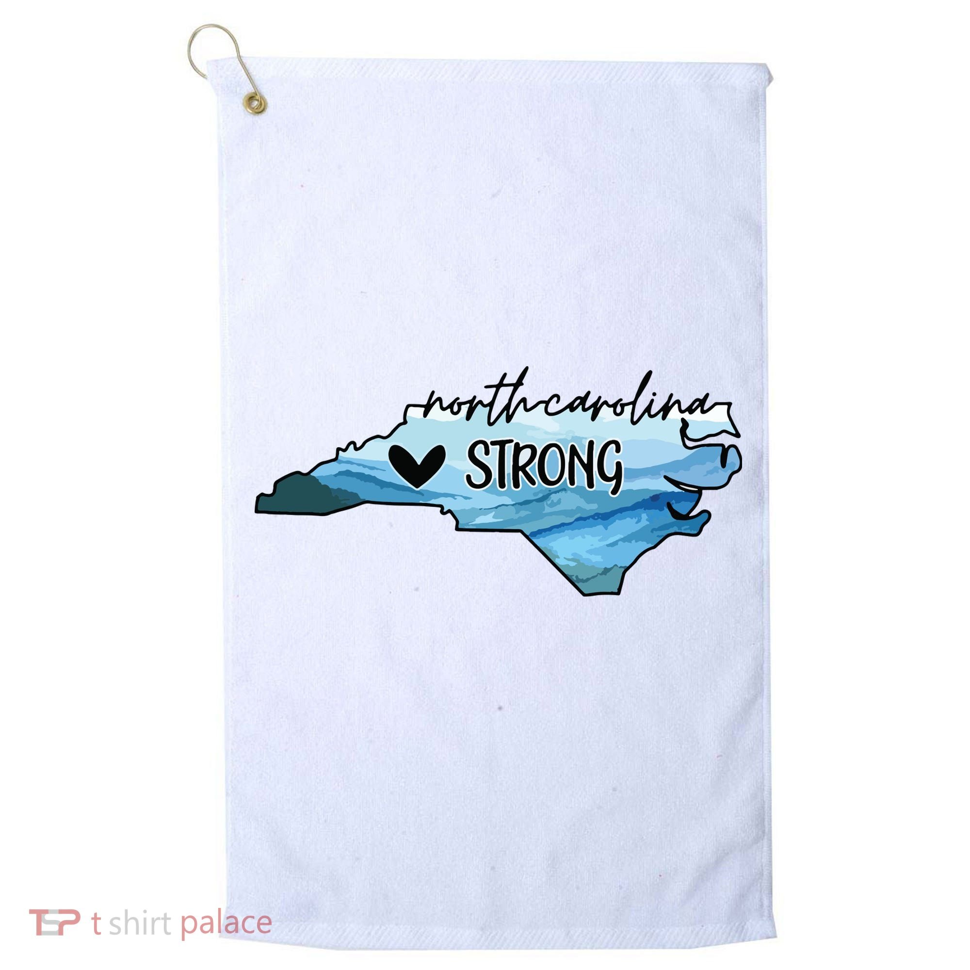 North Carolina Strong Western Nc Hurricane Golf Towel