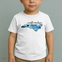 North Carolina Strong Western Nc Hurricane Toddler T-Shirt thumb 2