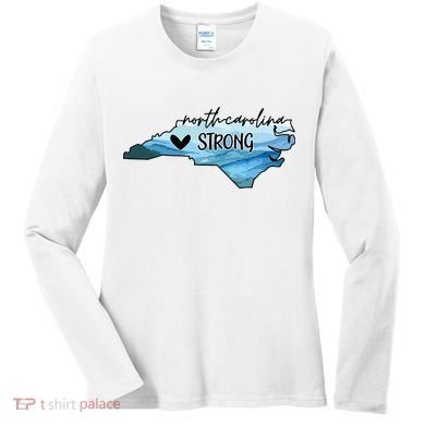 North Carolina Strong Western Nc Hurricane Women's Long Sleeve Shirt