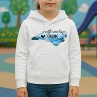 North Carolina Strong Western Nc Hurricane Kids Hoodie thumb 3
