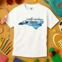 North Carolina Strong Western Nc Hurricane Kids T-Shirt thumb 3
