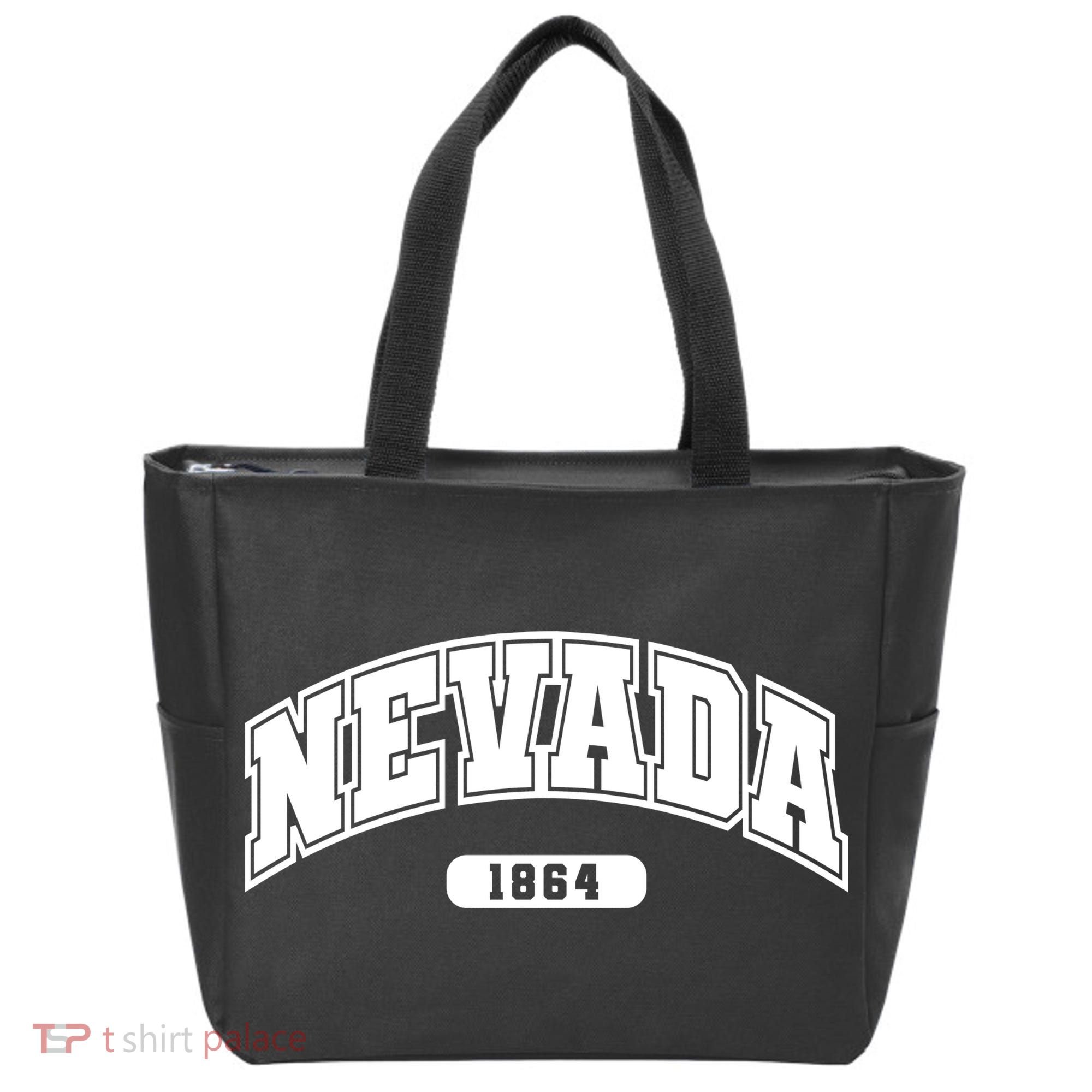 Nevada Collegiate Style 1864 Tote Bag