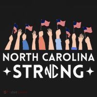 North Carolina Strong Support Nc Flag Coaster thumb 2