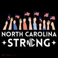 North Carolina Strong Support Nc Flag Women's Hoodie thumb 2